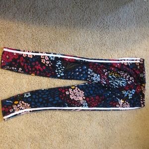 floral adidas leggings